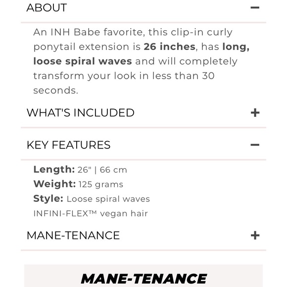 Insert Name Here Ponytail Extension - Light brown / dirty blonde - Picture 3 of 5